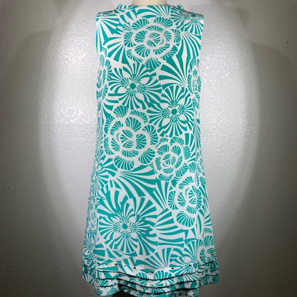 Johnny Was Dresses & Skirts - Johnny Was Whitley Silk Emily studded Dress Sz M